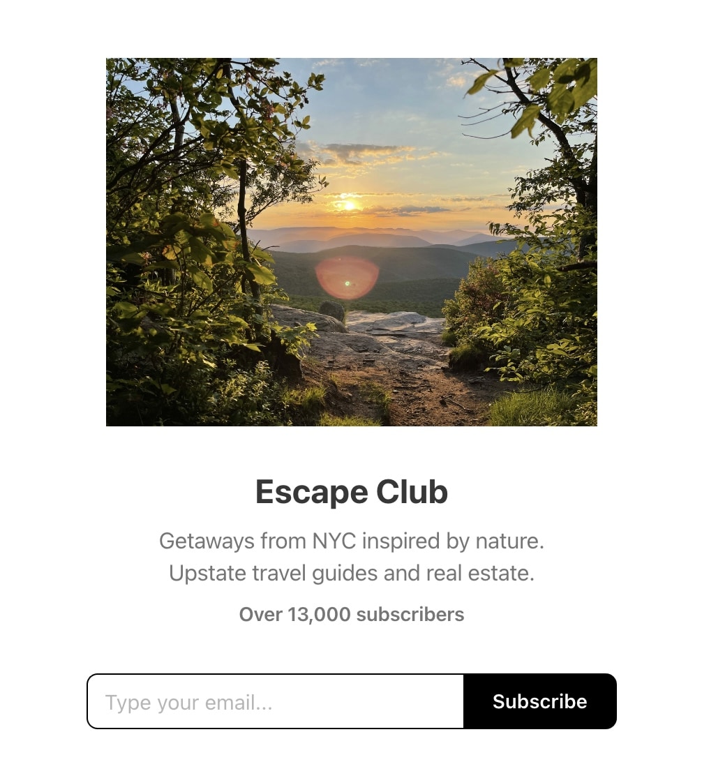 Escape Club Newsletter