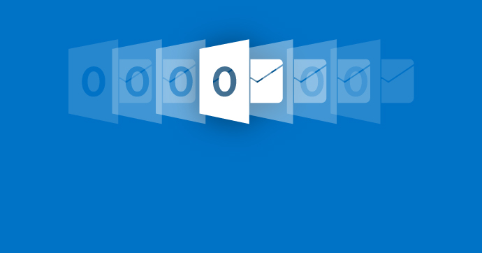 illustration showing Outlook as a static animated GIF